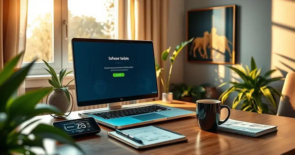 Atualize o sistema operacional Atualize o sistema operacional