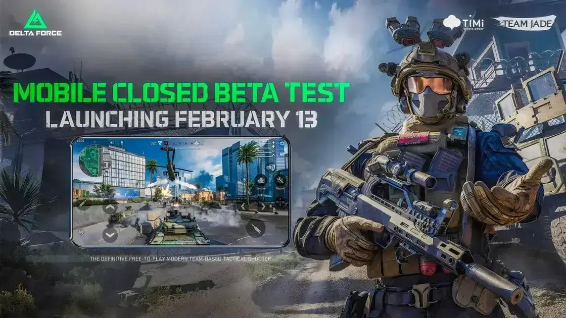 Beta Fechado de Delta Force Mobile: Inscrições Abertas Agora!