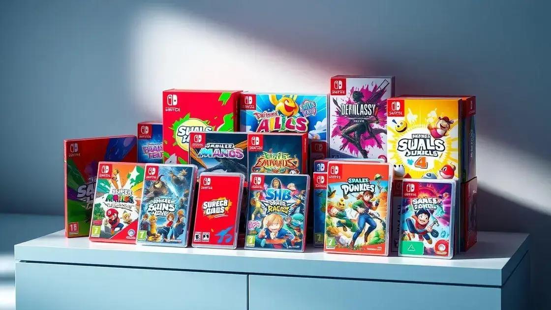 Cinco ótimos jogos de Nintendo Switch para aproveitar em fevereiro