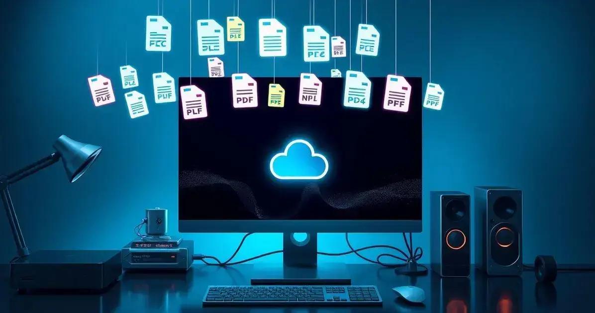 Compatibilidade com diferentes formatos de arquivo Compatibilidade com diferentes formatos de arquivo