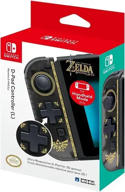 Controle D-Pad HORI (Zelda) para Nintendo Switch