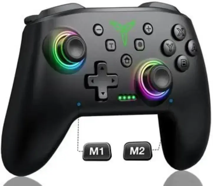 Controle Sem Fio RGB para Switch e Windows