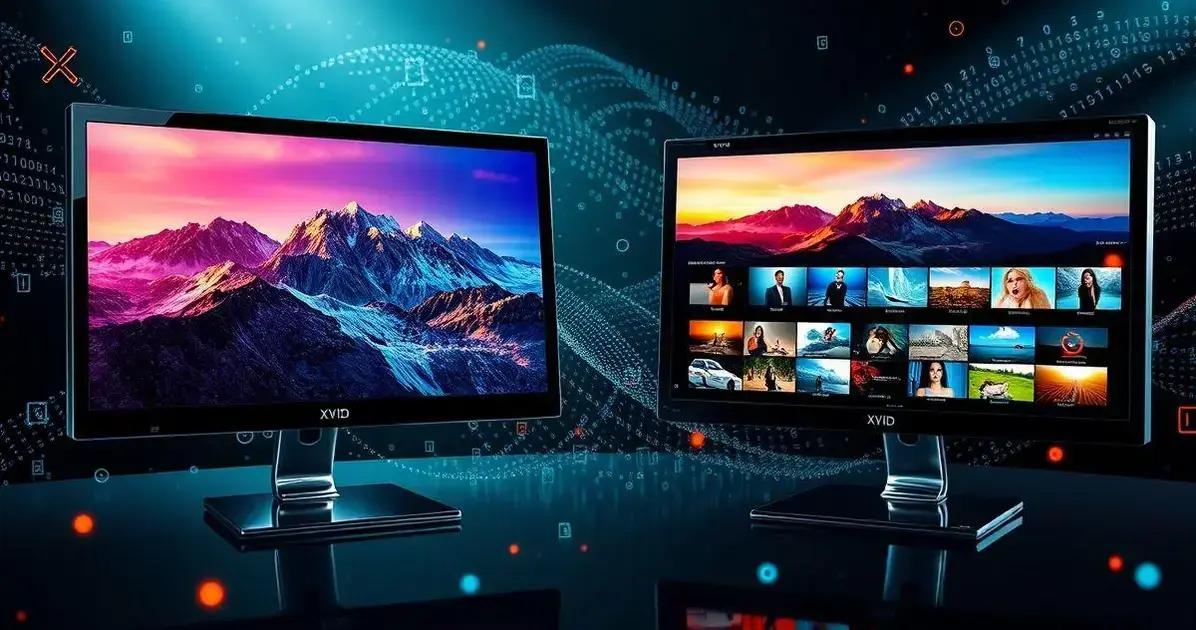 Diferença entre Xvid e outros codecs Diferença entre Xvid e outros codecs