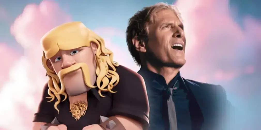 Michael Bolton e um Barbárico Amor no Novo Videoclipe de Clash Royale!