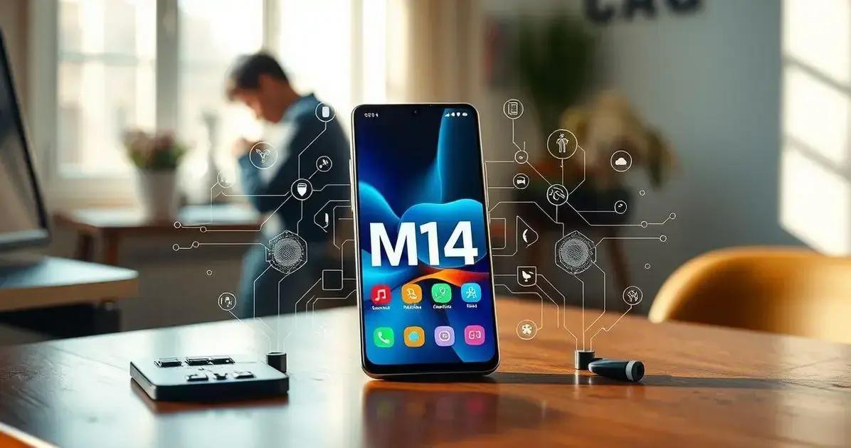 O Galaxy M14 tem atualizações garantidas do Android?