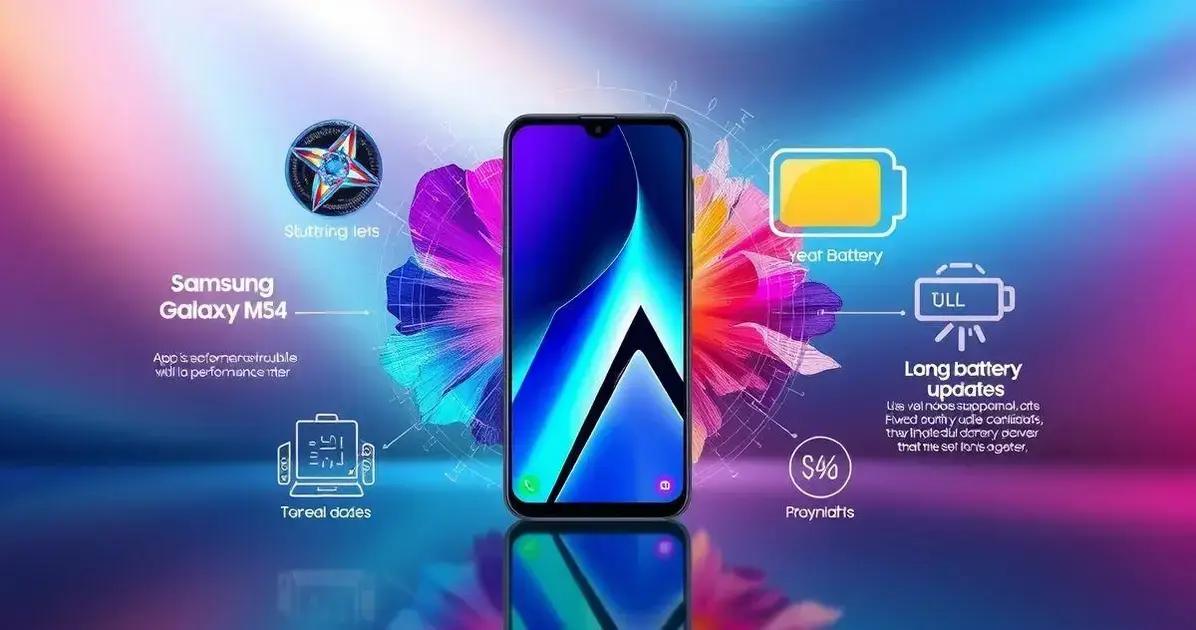 Quais são as principais vantagens e desvantagens do Samsung Galaxy M54? Quais são as principais vantagens e desvantagens do Samsung Galaxy M54?