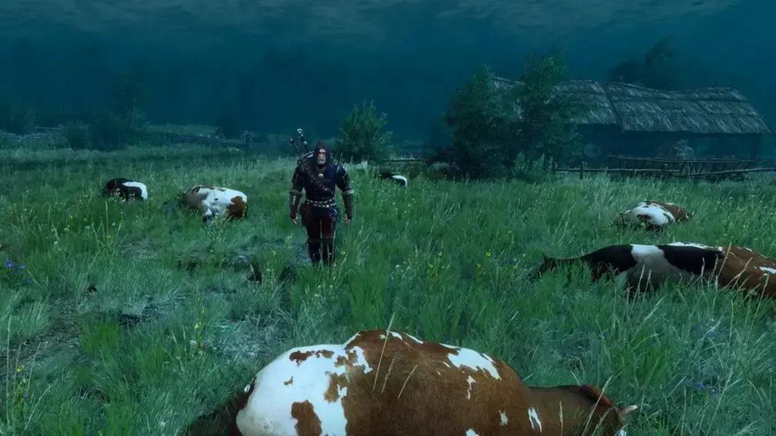 The Witcher 3: O bug que fez jogadores ficarem ricos matando vacas!