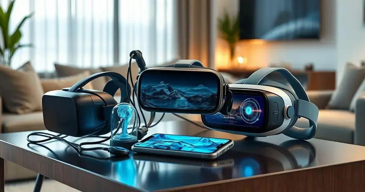 Tipos de headsets de realidade virtual Tipos de headsets de realidade virtual